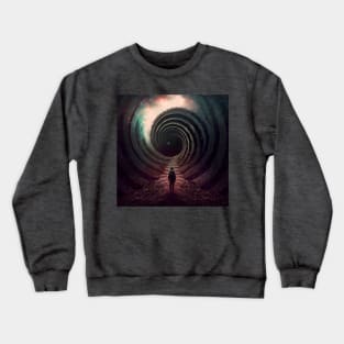 Wandering Deeper In The Void Crewneck Sweatshirt